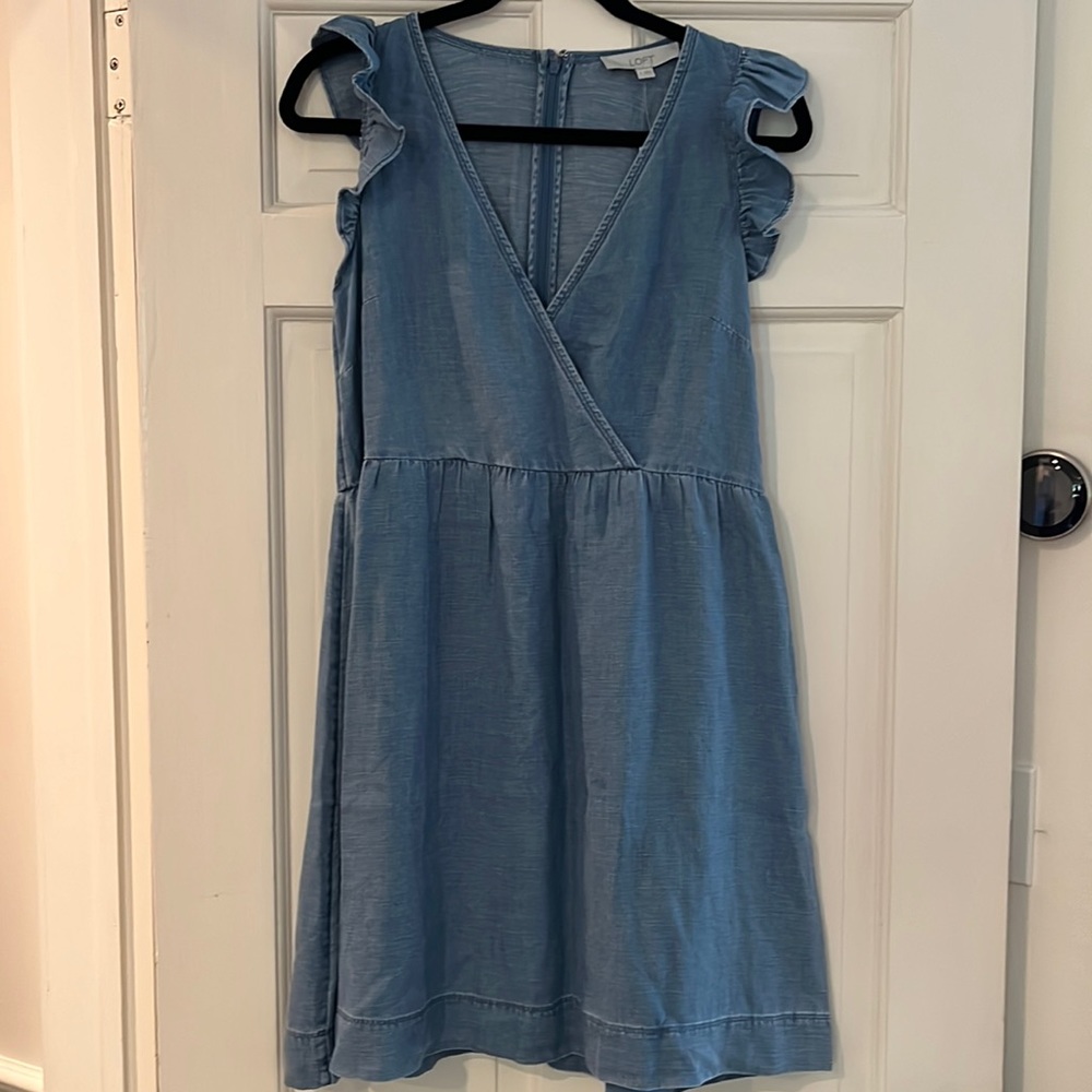 LOFT Denim Dress